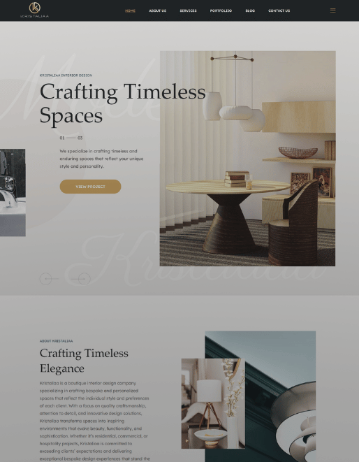 Interior Website